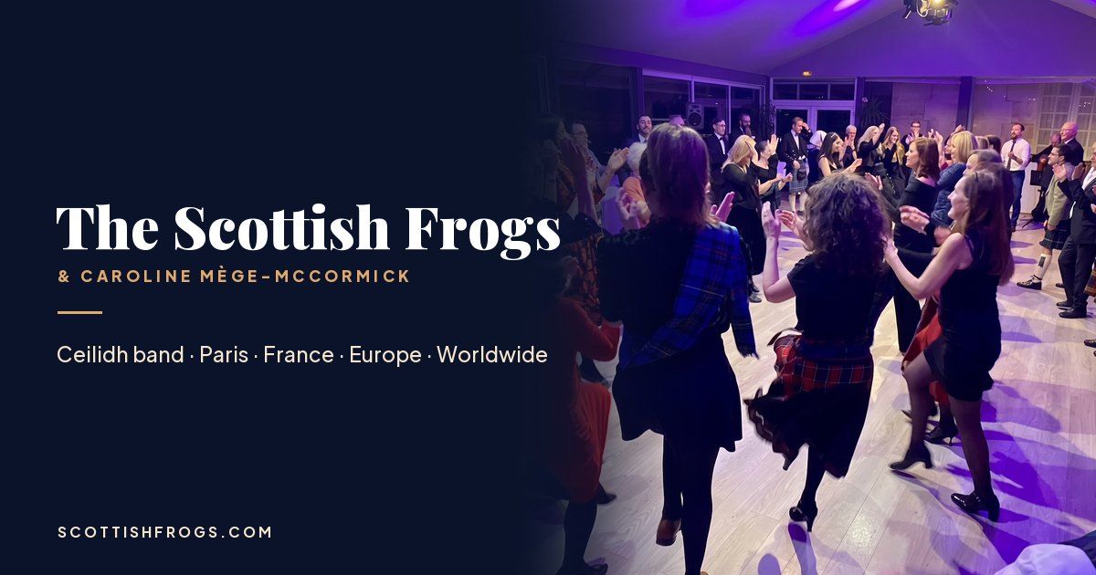 The Scottish Frogs & Caroline Mège-McCormick, groupe de ceilidh